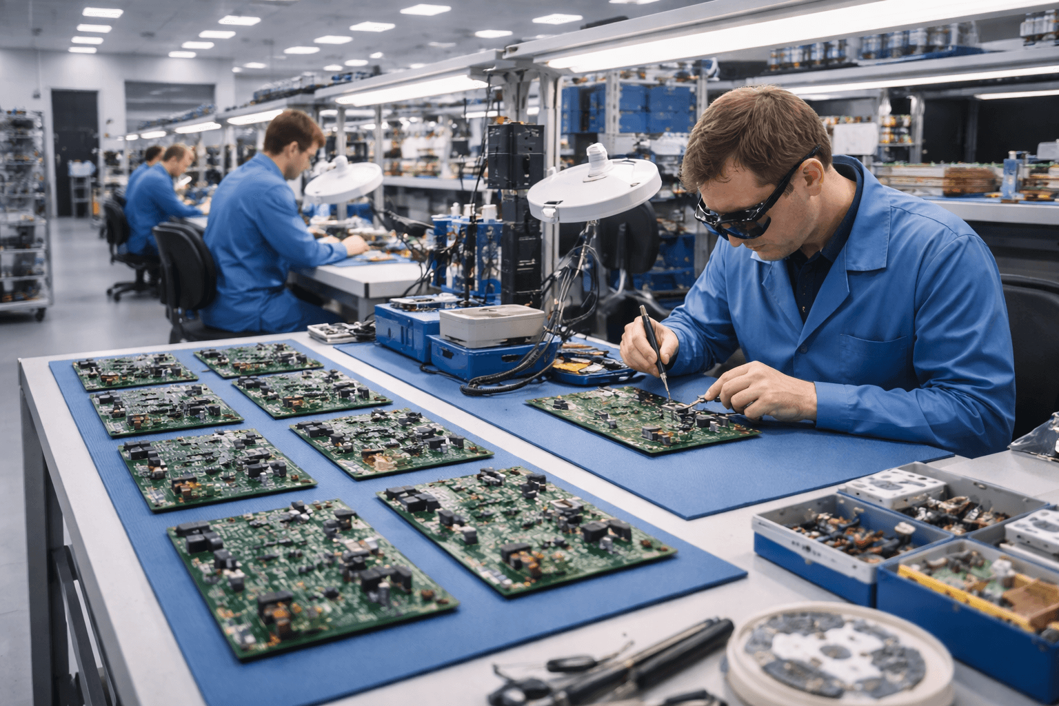 Printed circuit board fabrication and assembly