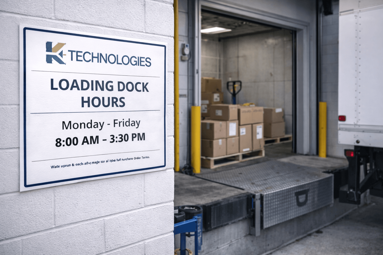 Manufacturing loading dock and logistics operations