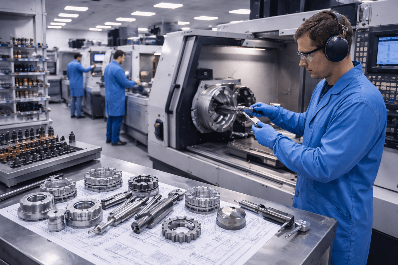 Advanced machine shop operations