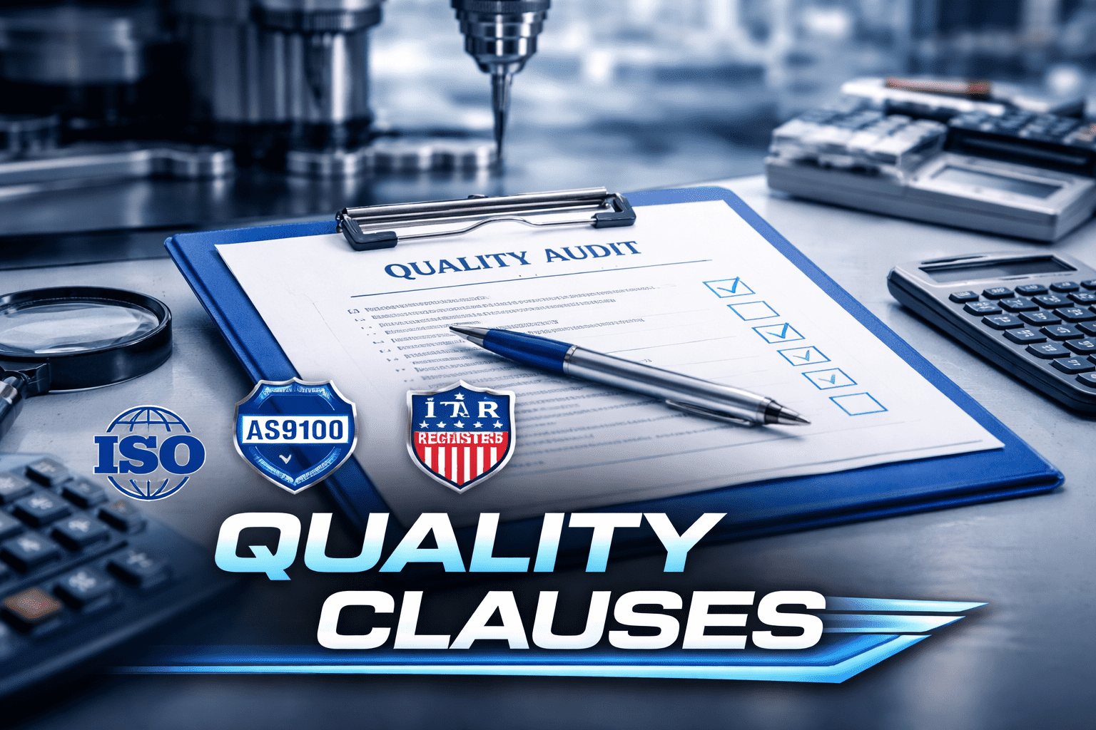 Quality Clauses quality management manufacturing standards
